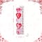Glitzhome® 36" Valentine's Lighted Wooden Stacked Heart Porch Decor with Timer